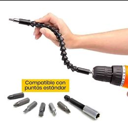 EXTENSIÓN FLEXIBLE PARA TALADRO